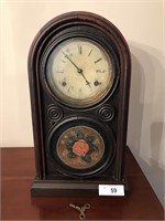 Antique 8 Day Ingram Mantle Clock