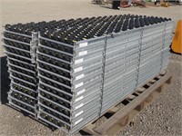 (24) 8' Sections of Conveyor Rollers