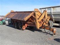 18' Nielsen High Lift Side Mount Bank Out Wagon