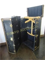Antique Steamer Trunk w/ 5 Drawers