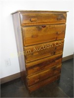 Wooden 5 Drawer Chest of Drawers