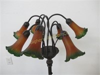 Tulip Floor Lamp w/ Glass Shades