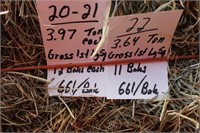 Hay-Grass-Lg. Squares-1st-11 Bales