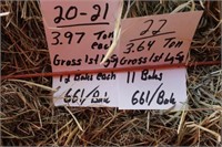 Hay-Grass-Lg. Squares-1st-12 Bales