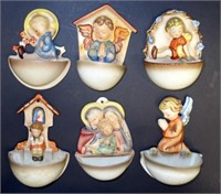 HUMMEL LOT OF HOLY WATER FONTS (6)