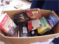 CD's, VHS and DVD's  lot