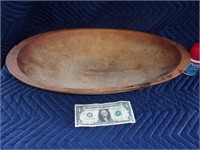 Antique Wooden dough bowl