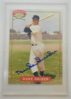 1994 Nabisco All-Star Legends Signed Duke Snider C