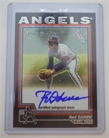 2004 Topps Rod Carew Autographed Card
