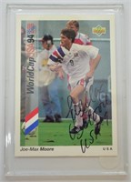 1993 Upper Deck Joe-Max Moore Signed Card