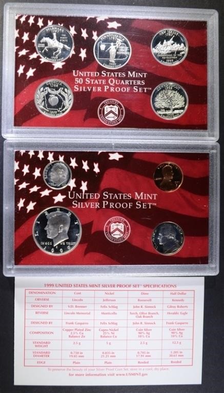 February 27 Silver City Auctions Coins & Currency
