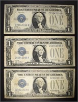 3-1928 $1.00 "FUNNYBACK" SILVER CERTIFICATES