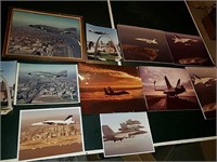 Collection of vintage McDonnell Douglas fighter