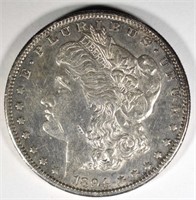 1894-S MORGAN DOLLAR AU/BU