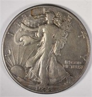 1938-D WALKING LIBERTY HALF DOLLAR