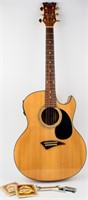 Dean Electric Acoustic Guitar AK48 Florentine