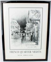 French Quarter Nights Framed Don Davey