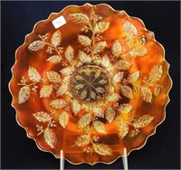 Holly 9" plate - marigold