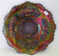 Orange Tree 9" plate - blue