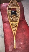 Wooden snowshoes