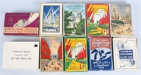 10- WORLDS FAIR & EXPOSITION PLAYING CARDS