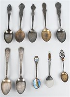 10- SOUVENIR SPOONS