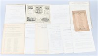 1876 INTERNATIONAL EXHIBITION PAPER WORK