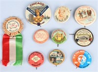 LEWIS & CLARK EXPOSITION BUTTONS & MORE