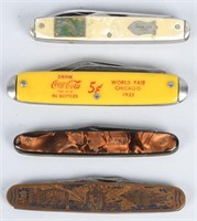 4- 1933 CHICAGO WORLDS FAIR KNIVES