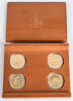 1492-1992 500 QUINCENTENNIAL COIN SET w/ BOX