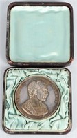 1892 COLUMBIAN EXPOSITION SILVER MEDAL w/ CASE