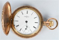 COLUMBIAN EXPOSITION GOLD FILLED POCKET WATCH