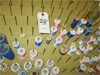 Wall of thread + 300 spools