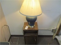 Lamp and Wood stand