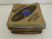 Vintage 10" Records: 7 Victor, 5 Columbia