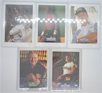 5 pcs. 1992 Certified Pro Line Signed Cards