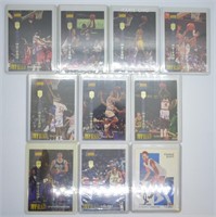 10pcs Rookie signed Basketball cards