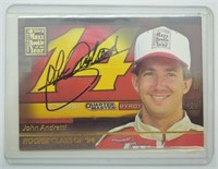1994 Maxx John Andretti autograph card
