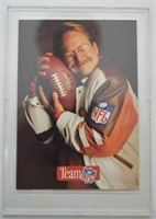 1992 Martin Mull Comedian NFL card autograph