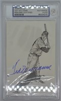 PSA/DNA 3x5 Ted Williams Autograph
