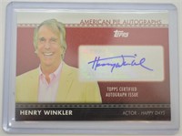 2011 Topps Henry Winkler autograph