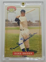 1994 Duke Snider autograph All Star