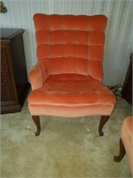 Pair MCM decorator chairs