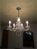 Beautiful crystal chandelier