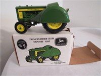 J.D. 620 Orchard Tractor Two Cyl. Club w/Box