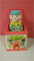 Vintage Fisher Price Jack In The Box Puppet