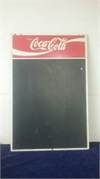 Coca Cola Chalk Board 20"×30"