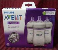 Philips Avent "Natural" 9oz Baby Bottles