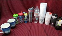 Asst. Cups, Glasses, & Thermoses