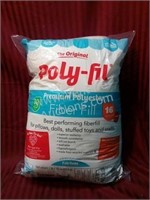 Poly-Fil Premium Polyester Fiber Fill, 16oz